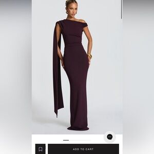 Chic Plum Maxi Dress